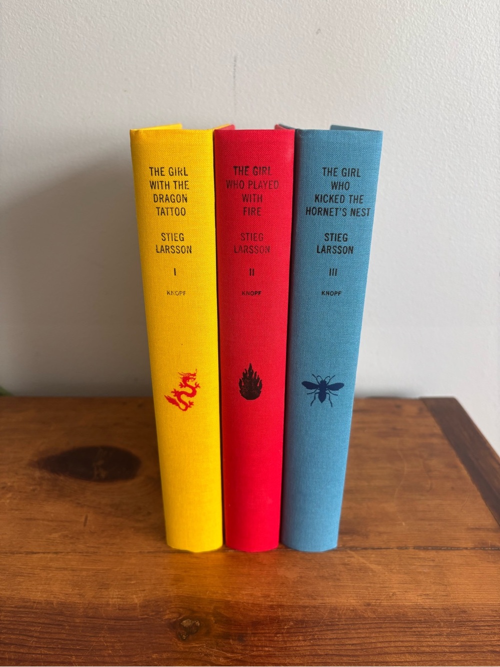 Steig Larsson Hardcover Trio